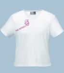 Bild zum Artikel: Pink Monkey Stuff Girlieshirt weiß