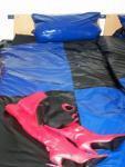 Bild zum Artikel: Design Wende Bettbezug Schachbrett 135x200cm Blau /Schwarz
