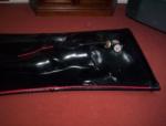 Bild zum Artikel: Latexbett Schwarz 100x200mit Gasmaske Stärke 0,6mm