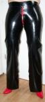 Bild zum Artikel: Latex Leggins mit Boot Cut