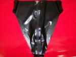 Bild zum Artikel: Latex Leotard Slip Schwarz mit Nietenverzierung