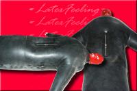 Bild zum Artikel: Latex Schlaf Bag mit Ärmeln