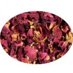 Bild zum Artikel: Rosenblütenblätter rot