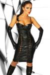 Bild zum Artikel: Wet-Look Kleid